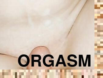 orgasm, tussu, amatöör, jobipauk, milf, sperma, blond, viksed-rinnad