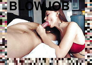 blowjob-seks-dengan-mengisap-penis, penis-besar, teransang, anak-perempuan, nakal