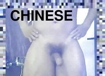asiático, banhos, masturbação, amador, gay, webcam, chuveiro, chinesa, musculado