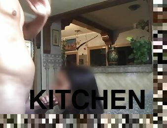 We fuck in the kitchen part 2 on CamEnjoy,com