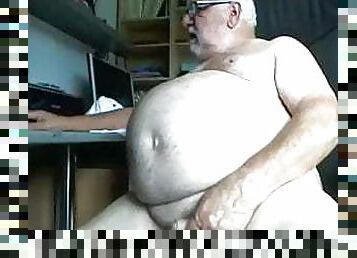 pai, masturbação, gay, punheta, ejaculação, webcam, paizinho, avô-grandpa