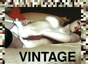 Vintage 60&#039;s big tits stocking beauty teases