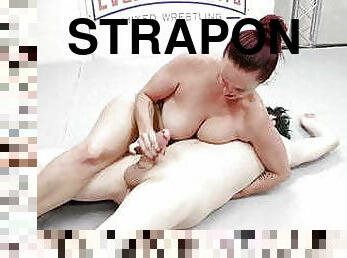 strapon, laba, futai, dildo, wresling, de-aproape, gaura-curului, femdom, tare