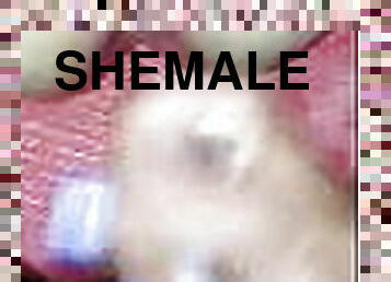 shemale, anal, sperma, nasienie, mokre