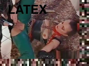 Latex anal sex