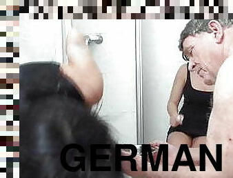 old german slave get extreme humiliated in the ground