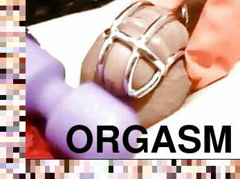 Ruined Orgasm in Cage