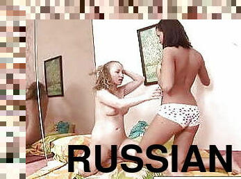 pussy, russisk, babes, lesbisk, tenåring, nærbilde, rumpehull