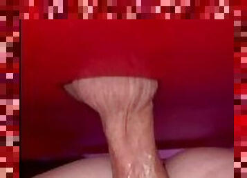 ehefrau, dilettant, beule-schuss, erotisch-mutti, schwer, creampie, gloryhole, beule