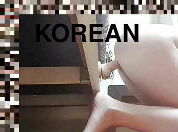 asian, tumbukan, syahwat, creampie, main-dengan-jari, berahi, amerikan, orang-korea