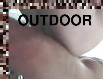 Outdoor fucking with a nice guy