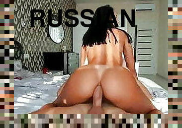 arsch, groß-titten, doggy, muschi, russin, anal-sex, babe, beule-schuss, schwer, beule