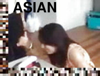 asiatique, orgie, fête, fellation, milf, indien, gode, brunette