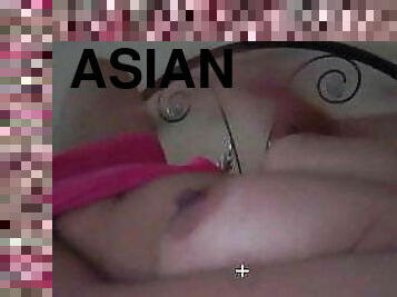 asiatisk, store-pupper, klitoris, onani, lærer, milf, arabisk, fingret, webkamera, hengepupper