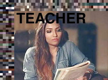 HORNY DESI TEACHER ENJOYING SEX WITH STUDENTS IN A SPECIAL WAY 