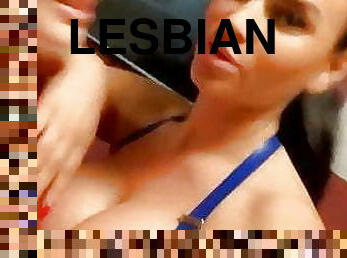 lesbisk, milf, europæisk, euro, latex