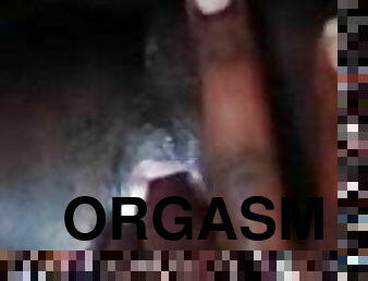 orgasme, pissing, pussy, squirt, fingret, afrikansk