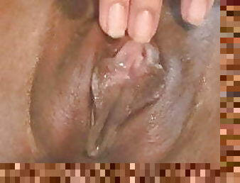 clitoris, masturbare-masturbation, orgasm, negresa, negru, american, african