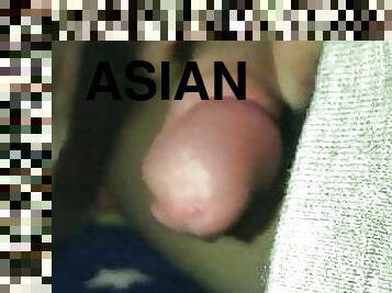 asiatisk, bøsse, sovende, thailænder, sperm