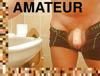 baignade, amateur, gay, branlette, douche