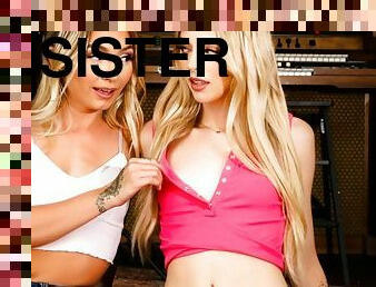 It's Okay, We're Just STEP-Sisters! Chloe Temple & Lily Larimar