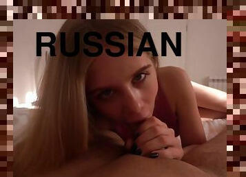 Russian Girl Pushed Back Her Panties For Anal Home Fucking