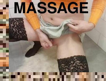 masturbation, cumshot, gigantisk-kuk, hemmagjord, avrunkning, massage, ladyboy, juckande, sprut, fetisch