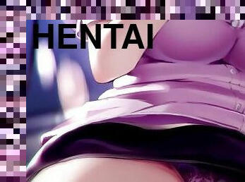 asiatique, masturbation, anime, hentai, fétiche