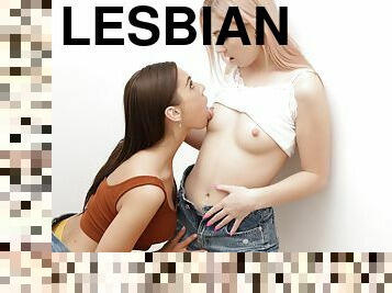 Sabrisse & Jenny Wild in Tight Pussy Sucking Teen Lesbians - SexyHub