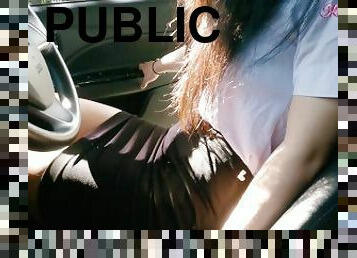 masturbation, en-plein-air, public, amateur, fellation, voiture, point-de-vue, thaï, dure