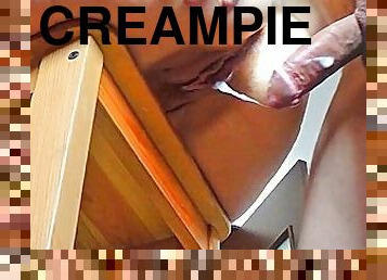 rumpe, pussy, amatør, cumshot, milf, hjemmelaget, creampie, pov, cum, blond