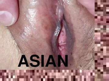 asiatisk, amatør, eldre, milf, massasje, creampie, bbw, pov, dildo, kineser