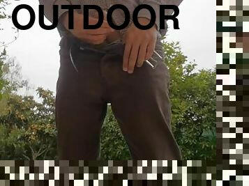 masturbation, en-plein-air, amateur, ejaculation-sur-le-corps, gay, branlette, secousses, européenne, euro, solo