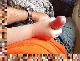 store-pupper, utendørs, offentlig, amatør, blowjob, cumshot, handjob, par, pov, frekk