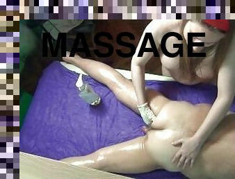 Easy, Professional Lingam Massage with a Little Prostate massage on the and