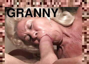 Euro Granny Goes Wild On My Casing - Hard Sex