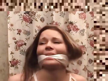 Girl Bound And Gagged