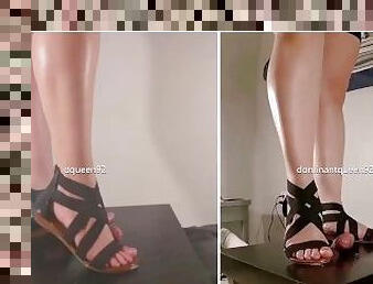 Amateur Ruined Shoejob in Sandals 1