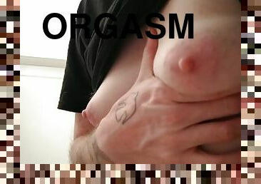 Unedited Nipple Play FTM Horny Slut