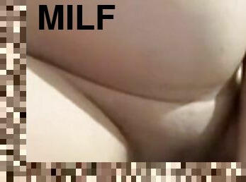 First time pregnant milf masturbates