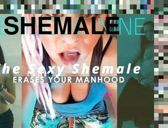 Episode 9 The Sexy Shemale erases your manhood THE SHEMALE IS ME
