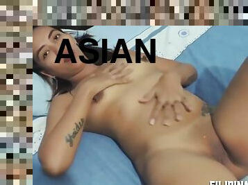 asiatisk, blandade-raser, tonåring, hardcore, pov, thailändsk, busig, hotell, verklighet, asiatisk-tonåring