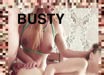 Busty Pornstar Cathy Heaven Seducing Teen Boy 10 Min