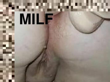 masturbation, amateur, anal, milf, jouet, belle-femme-ronde, joufflue, britannique, solo, taquinerie