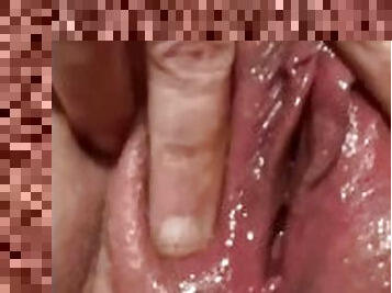 Honeyfleur close up pussy orgasm
