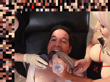 Tommy Toscano & Kiki Daire & Dee Severe & Ashlee Graham & Ivy Thornton in Creepy Gynecologist Gangbang (3 Of 3) - KINK