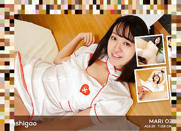 Mari Ozawa in her nurse costume role playing in her cosplay sex fun - Tenshigao