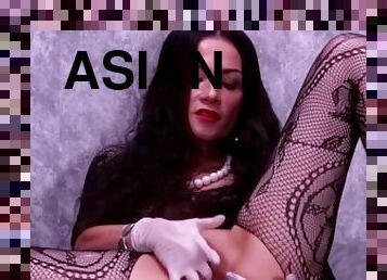 asiático, masturbação, orgasmo, cona-pussy, amador, babes, mulher-madura, dedos, excitante, fetiche