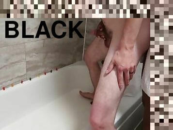 pissing, ebony, bdsm, svart, fetisj, hvit, femdom, bjørn, pikk