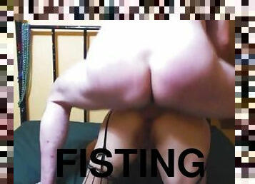 extrême, fisting, amateur, anal, couple, pute, douleur, dure